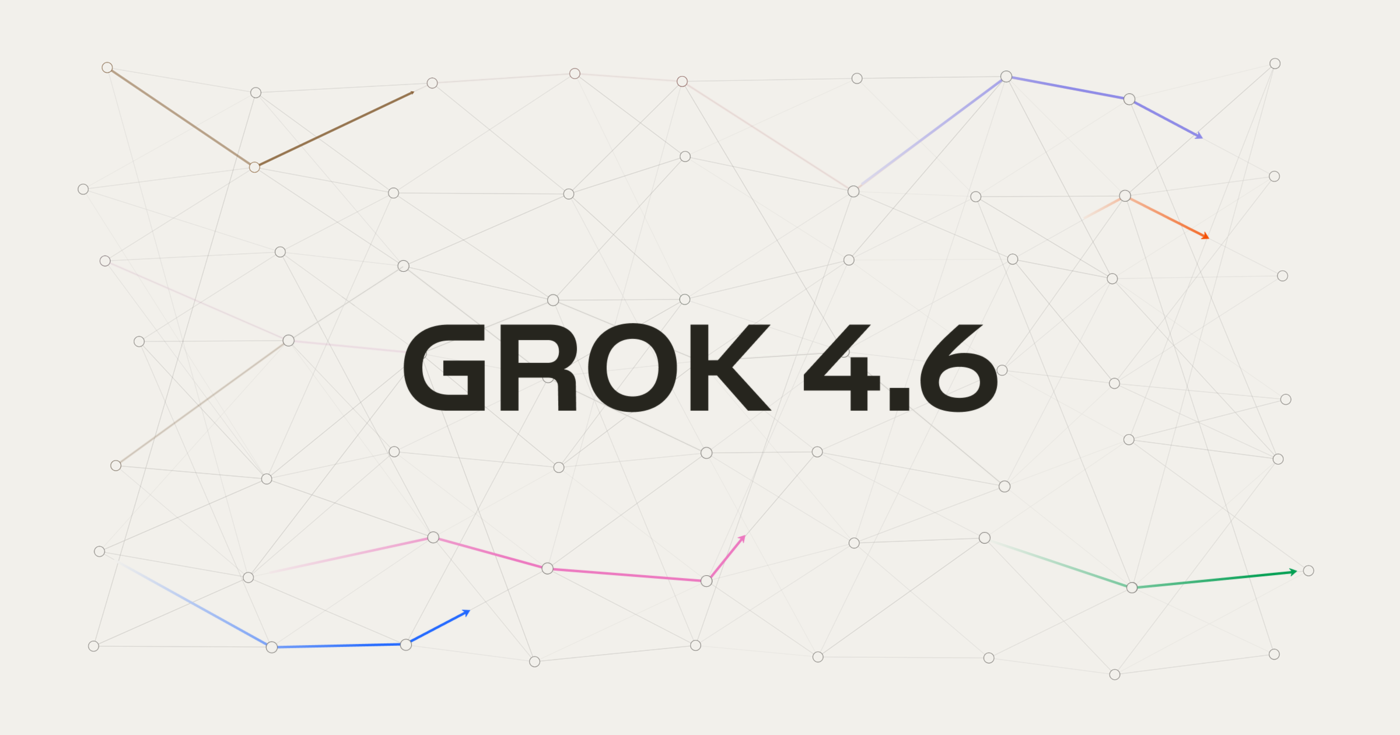 Ảnh công bố chính thức của model Grok 4.6, phát hành ngày 12/8/2026, được Cursor dẫn làm ví dụ đầu tiên cho kết quả hợp tác hạ tầng với SpaceX